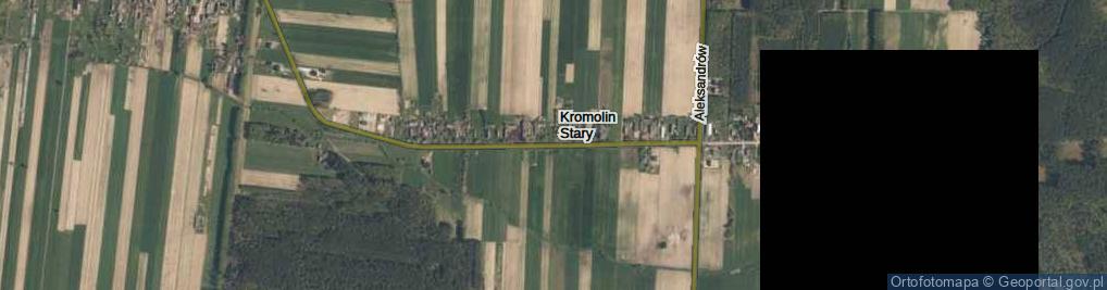 Zdjęcie satelitarne Kromolin Stary ul.